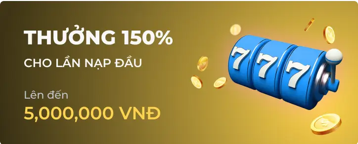 Khuyến mãi thưởng 150% tại BetVND